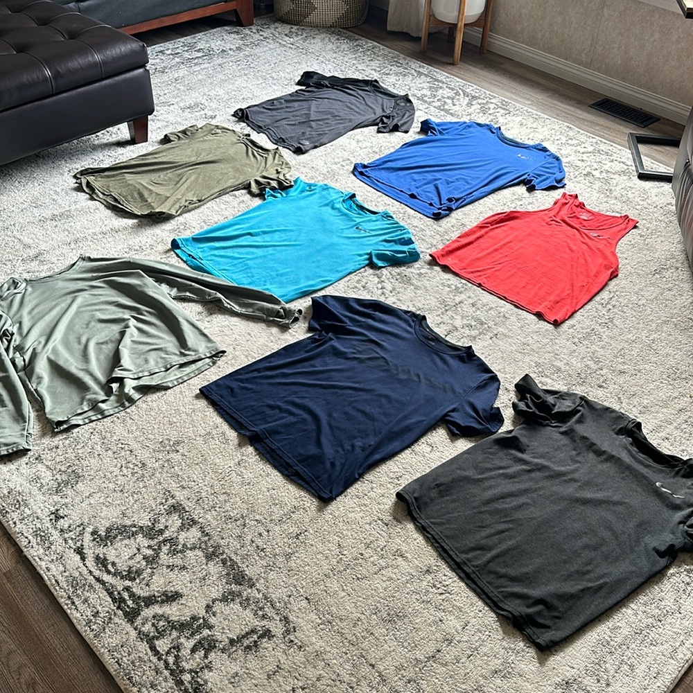 Nike Men’s Large *bundle* (6 shirts, 1 long sleeve, 1 tank)